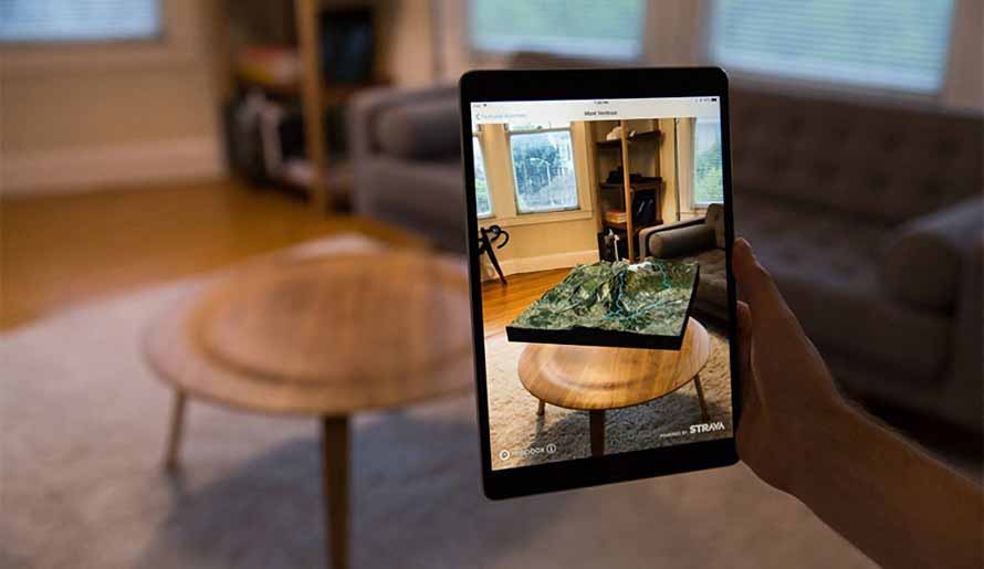 Технологии Apple могут создавать контент AR и VR на основе карт сетки LiDAR