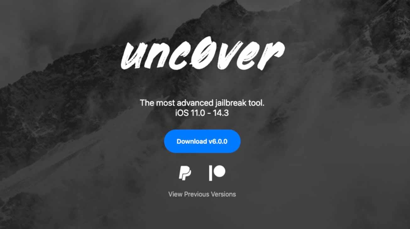 Инструмент для джейлбрейка unc0ver 6.0.0 обновлен для работы с iOS 14.3