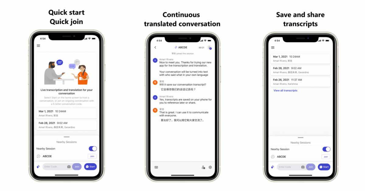 Новое приложение Microsoft для iPhone «Group Transcribe» предлагает бесплатную транскрипцию и перевод в реальном времени