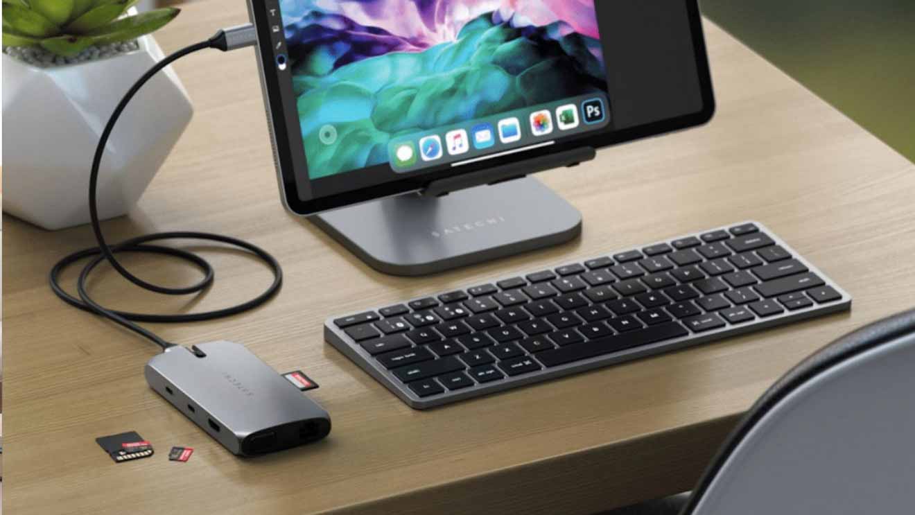 Новый мобильный адаптер USB-C от Satechi добавляет девять портов для Mac и iPad