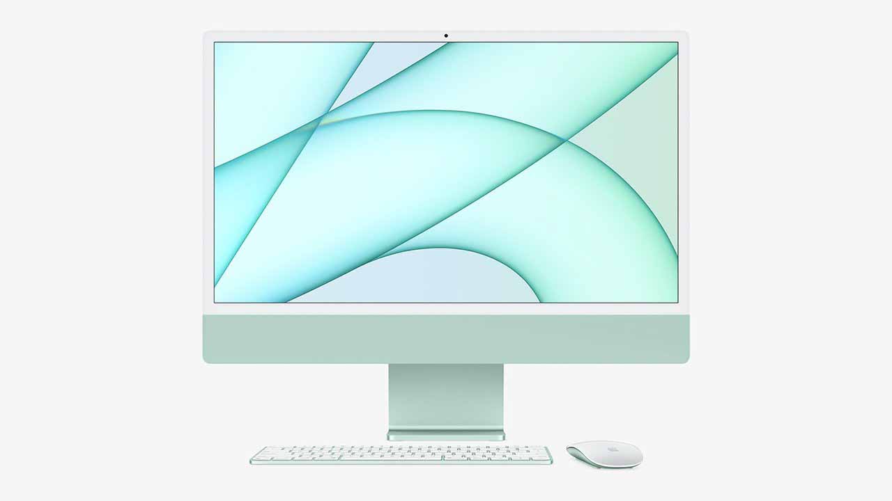 Новый iMac от Apple поставляется с аксессуарами подобранного цвета и плетеными шнурами.
