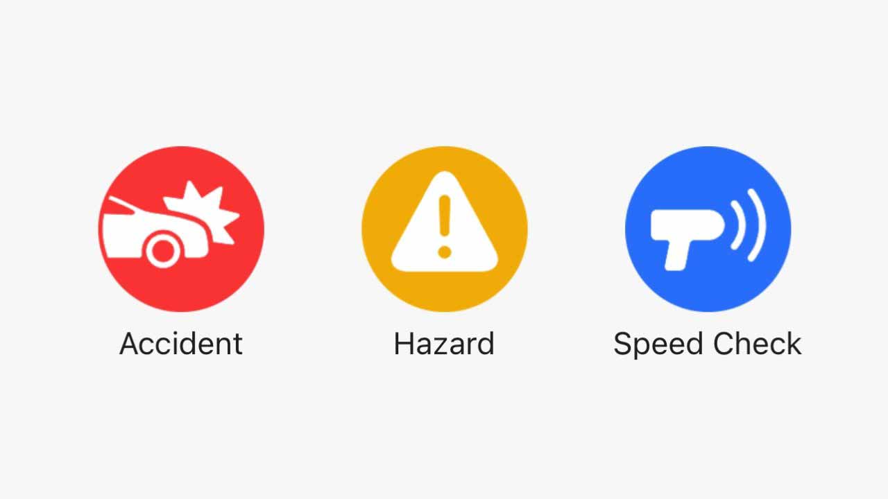 Как сообщить об аварии, опасности или проверке скорости в Apple Maps для iOS 14.5