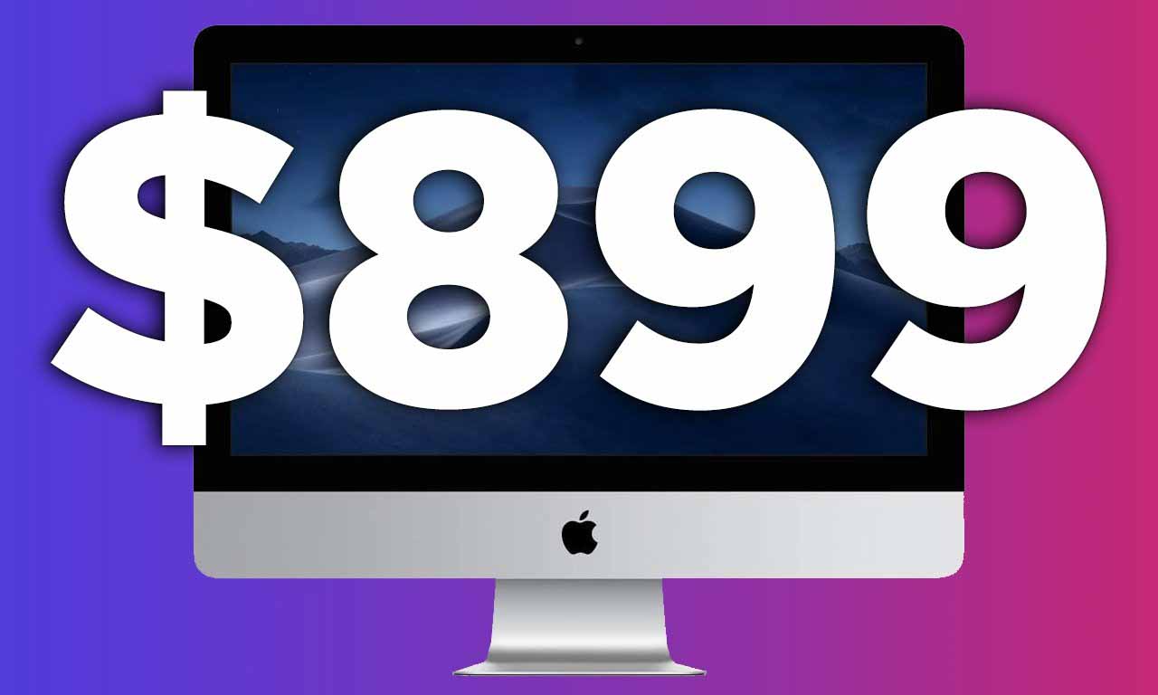 Ежедневная сделка: iMac от Apple упал до рекордно низкой цены в 899 долларов