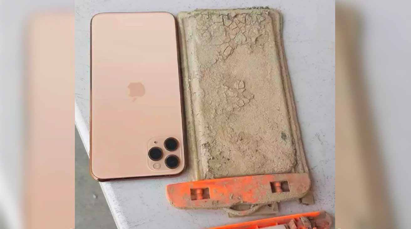 iPhone извлекли из тайваньского озера после самой большой засухи за 50 лет