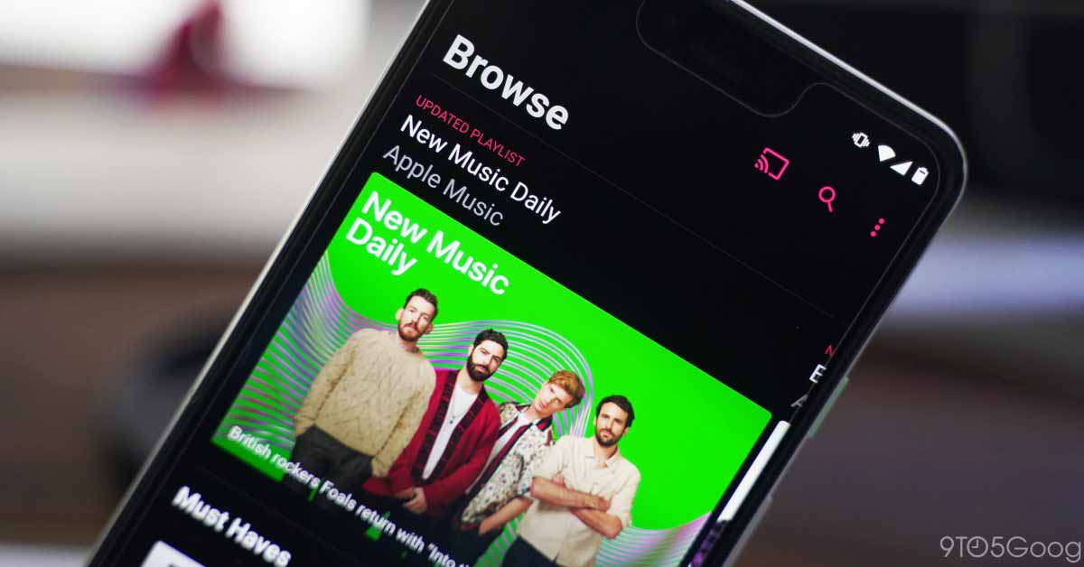 Бета-версия Apple Music для Android добавляет пространственный звук без потерь