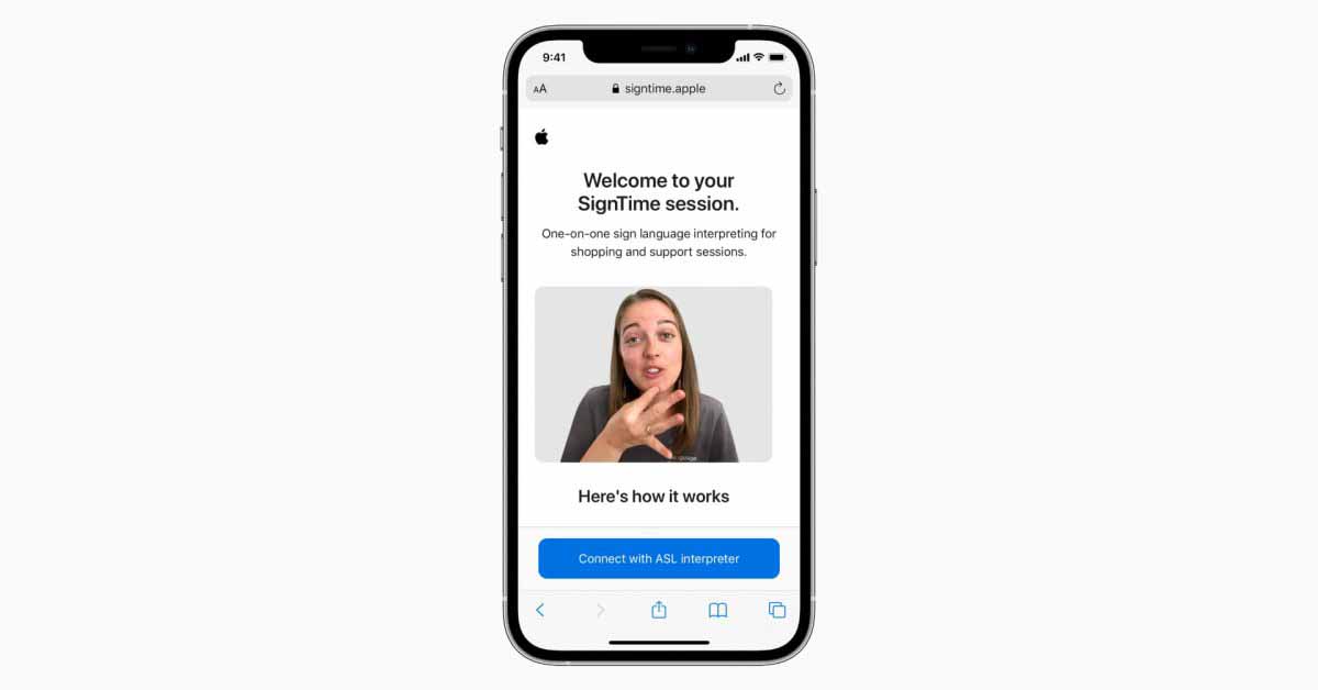 Сервис Apple SignTime соединит клиентов Apple Store и Apple Support с переводчиками