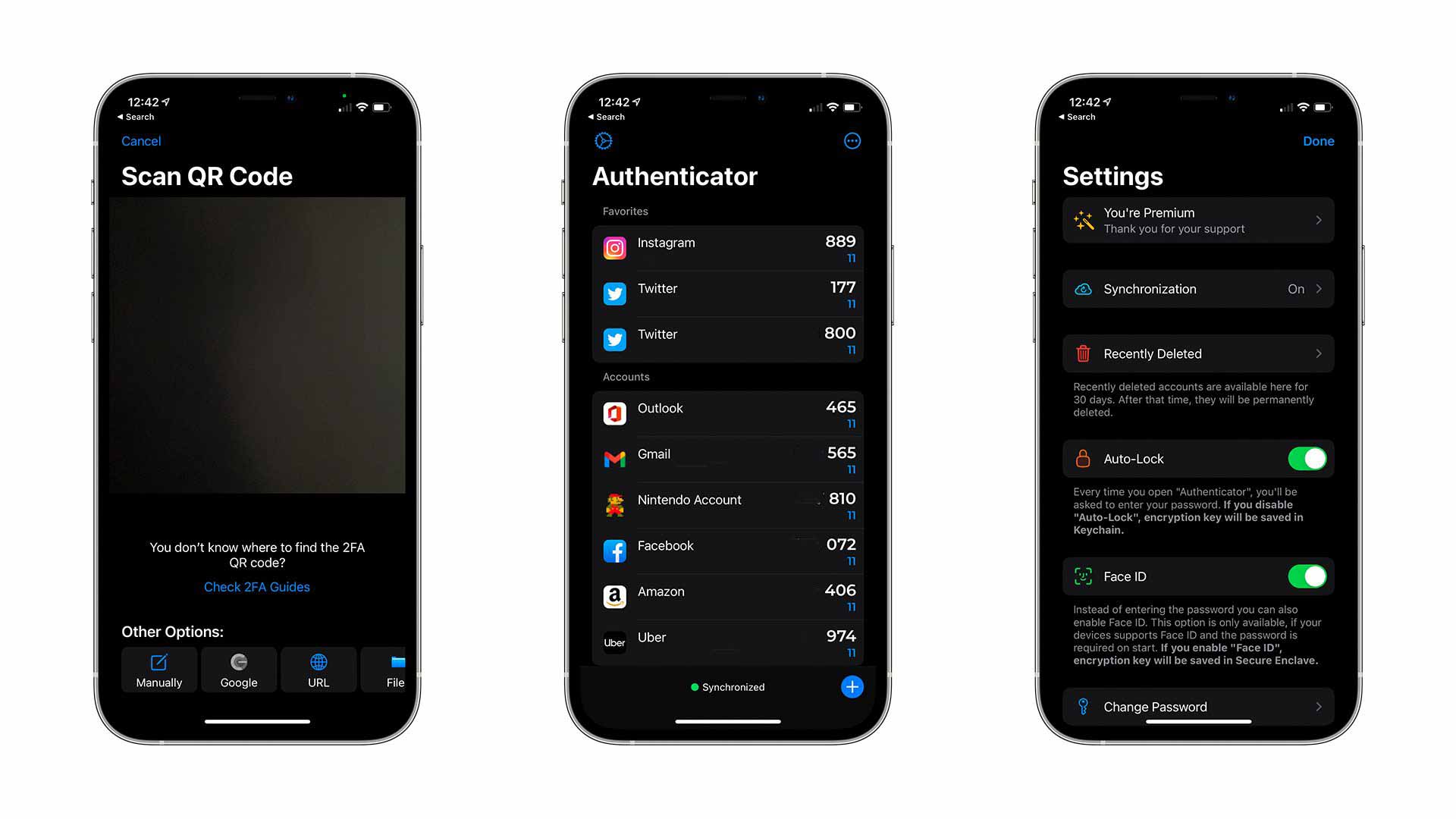 Встречайте приложение 2FA Authenticator, созданное специально для пользователей Apple