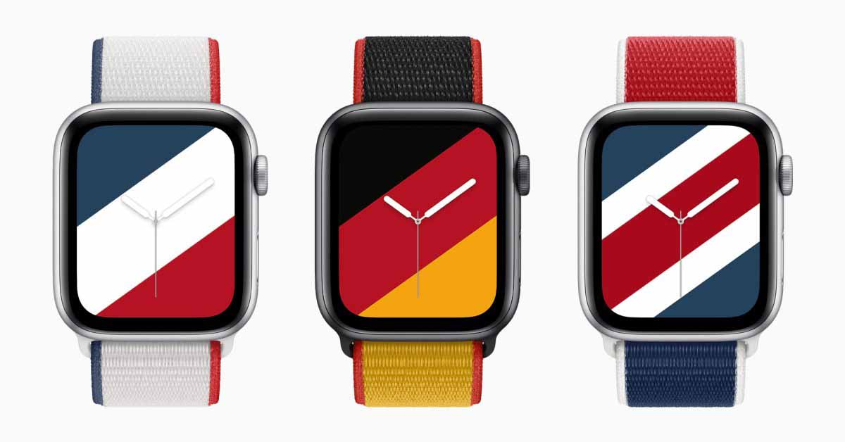 Apple представляет новую коллекцию ремешков и циферблатов Apple Watch из 22 стран