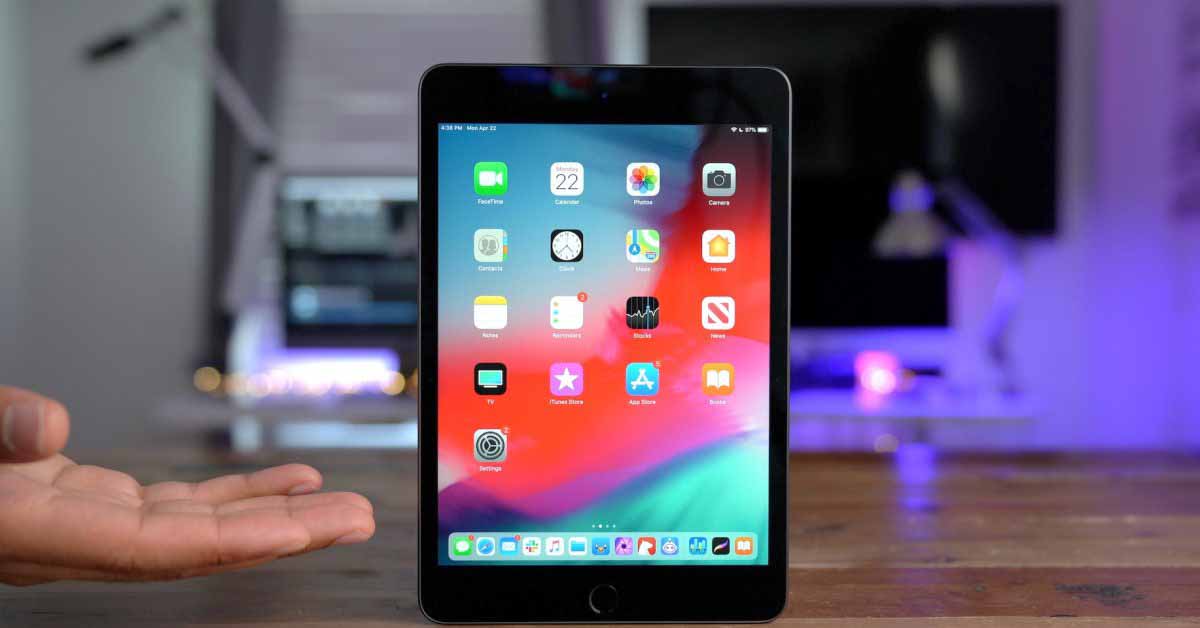 Bloomberg: в этом году появится новый iPad mini с более тонкими рамками и без кнопки «Домой»