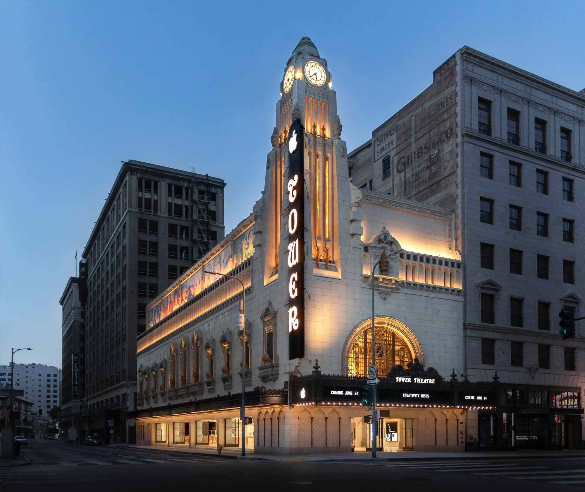 Премьеры Apple Tower Theater: откройте для себя новую достопримечательность Лос-Анджелеса