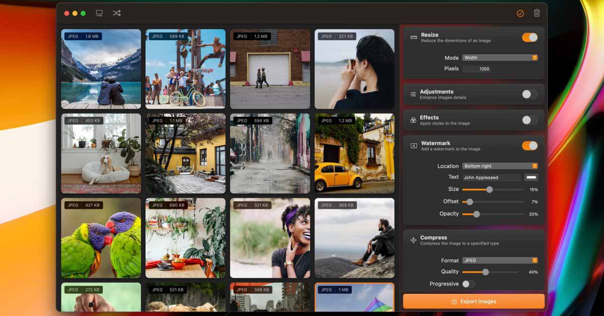 Squash 3 для Mac — новое мощное приложение для пакетного редактирования изображений, теперь доступное в бета-версии