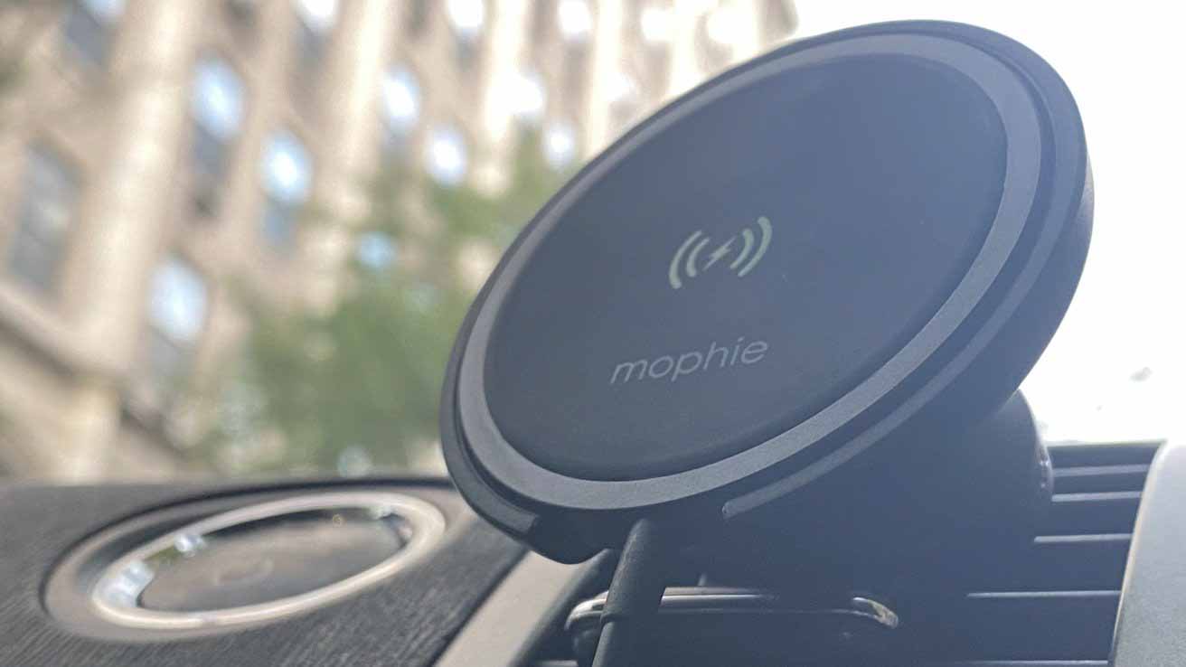 Обзор Mophie Snap + Wireless Vent Mount: хорошее автомобильное зарядное устройство для iPhone, но не совсем MagSafe