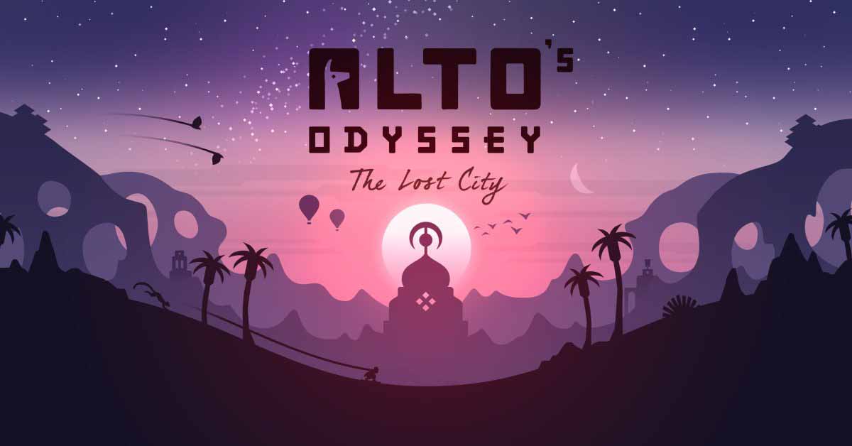 Alto’s Odyssey: The Lost City запускается в Apple Arcade с новыми испытаниями, биомом и многим другим