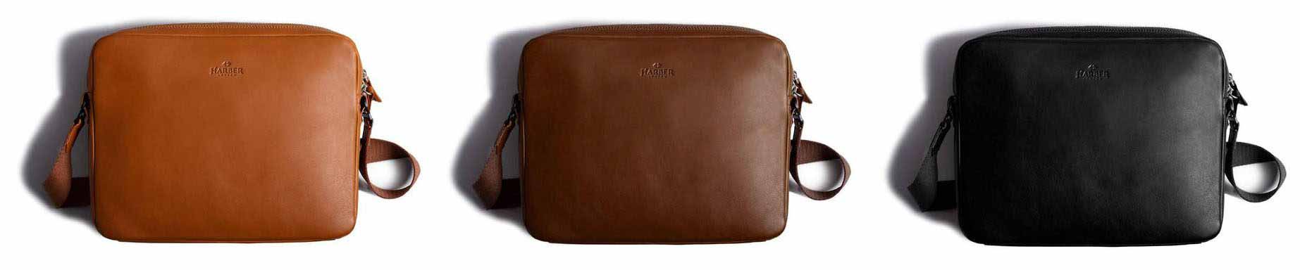 Кожаная сумка-мессенджер Harber London для iPad Pro 12,9 дюйма