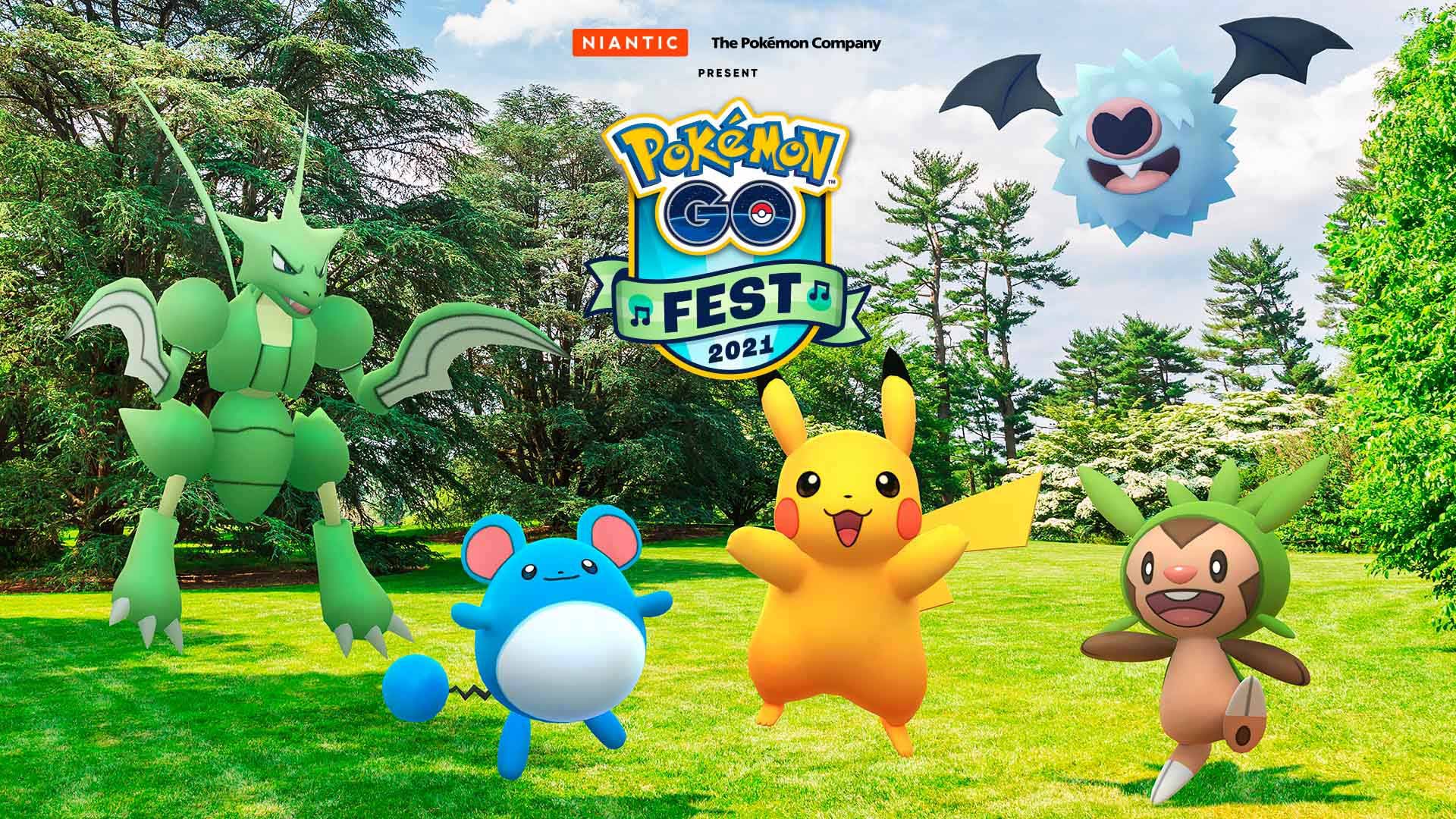 PSA: Pokémon GO Fest 2021 состоится в эти выходные