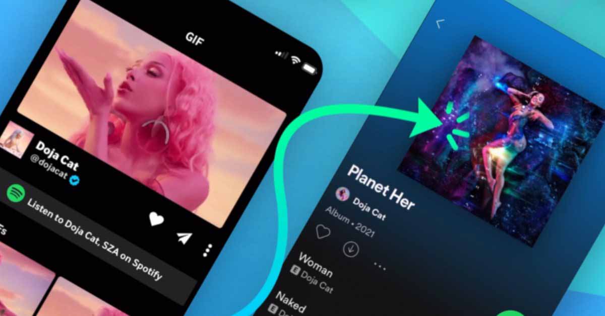 Spotify и GIPHY объединились, чтобы добавить GIF-файлы в приложение Spotify и многое другое
