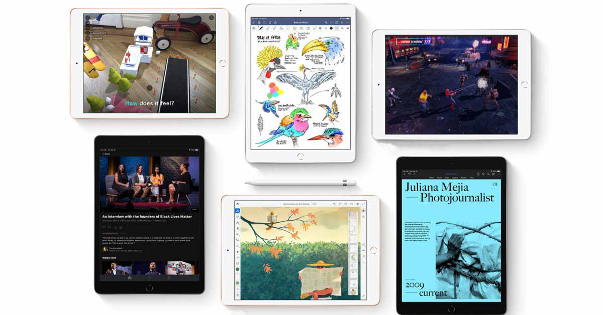 Apple выпустит iPad 9 в сентябре, учитывая титановую отделку для новых моделей