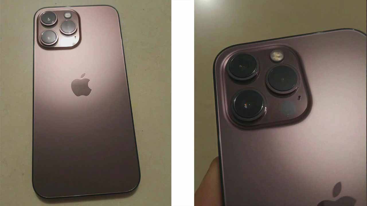 Эскизная утечка якобы показывает iPhone 13 Pro в новом цвете розового золота