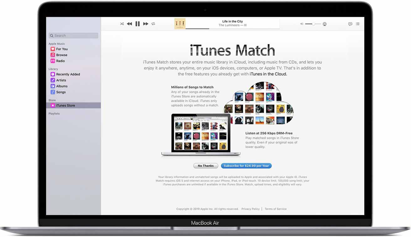iTunes Match не работает для растущего числа пользователей