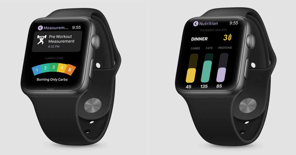 Скоро появится поддержка Apple Watch для метаболического анализатора Lumen с поддержкой Apple Health