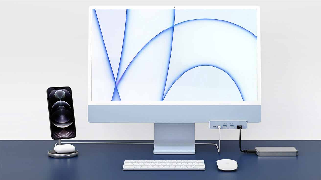 Новые концентраторы USB-C от Hyper улучшают ваш 24-дюймовый iMac