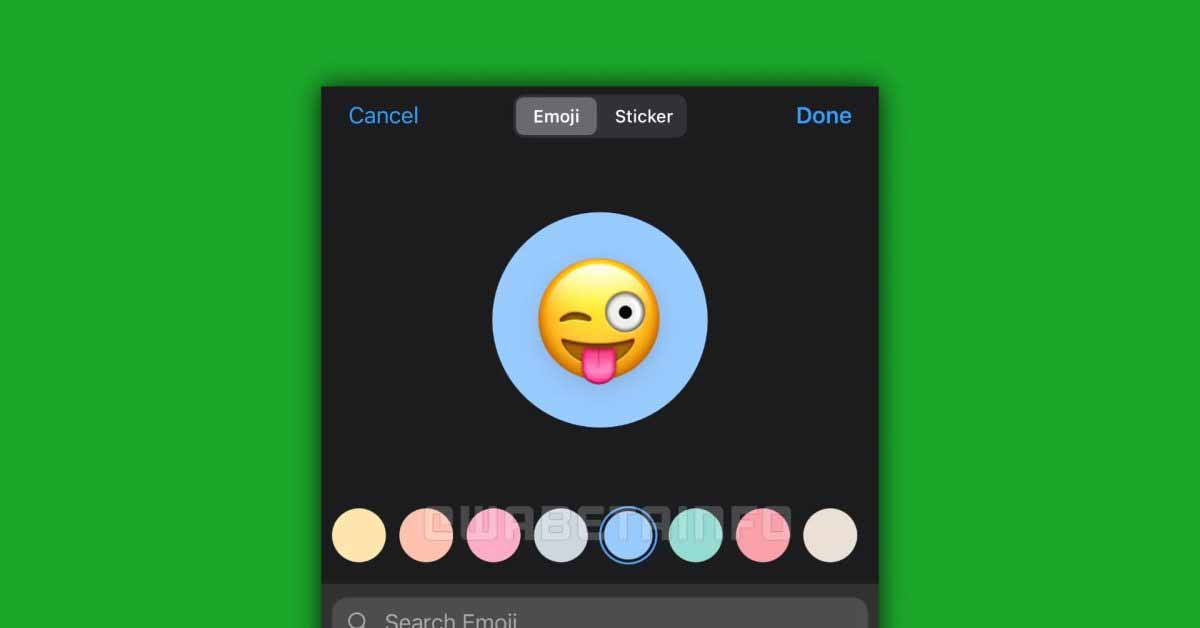WhatsApp для iOS представит редактор значков групп в стиле iMessage