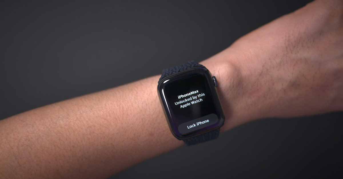 Apple обещает исправить неработающую функцию разблокировки с помощью Apple Watch на iPhone 13