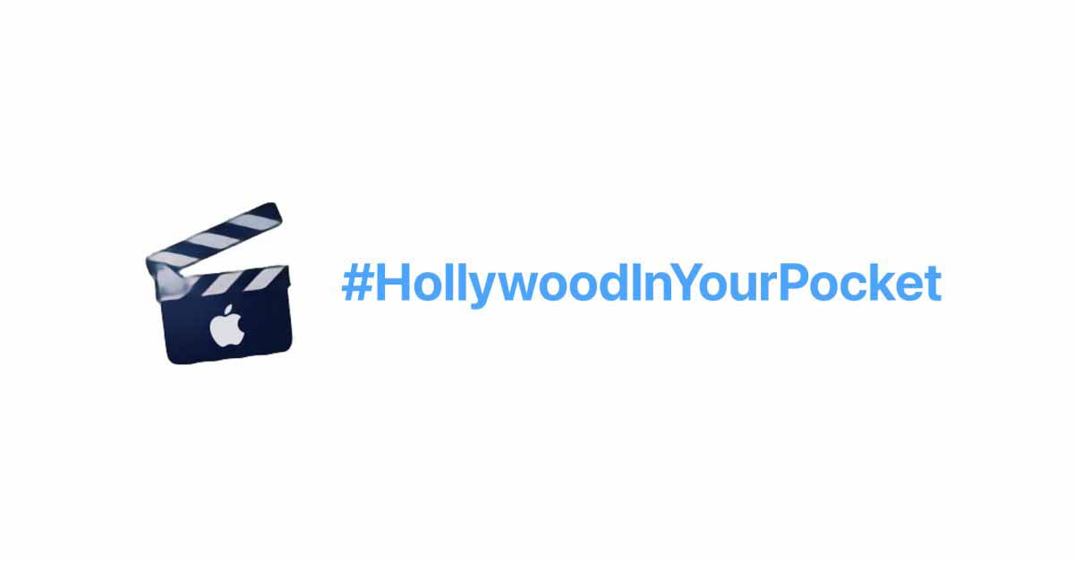 Apple продвигает возможности видео на iPhone 13 с новым хеш-флагом #HollywoodInYourPocket в Twitter