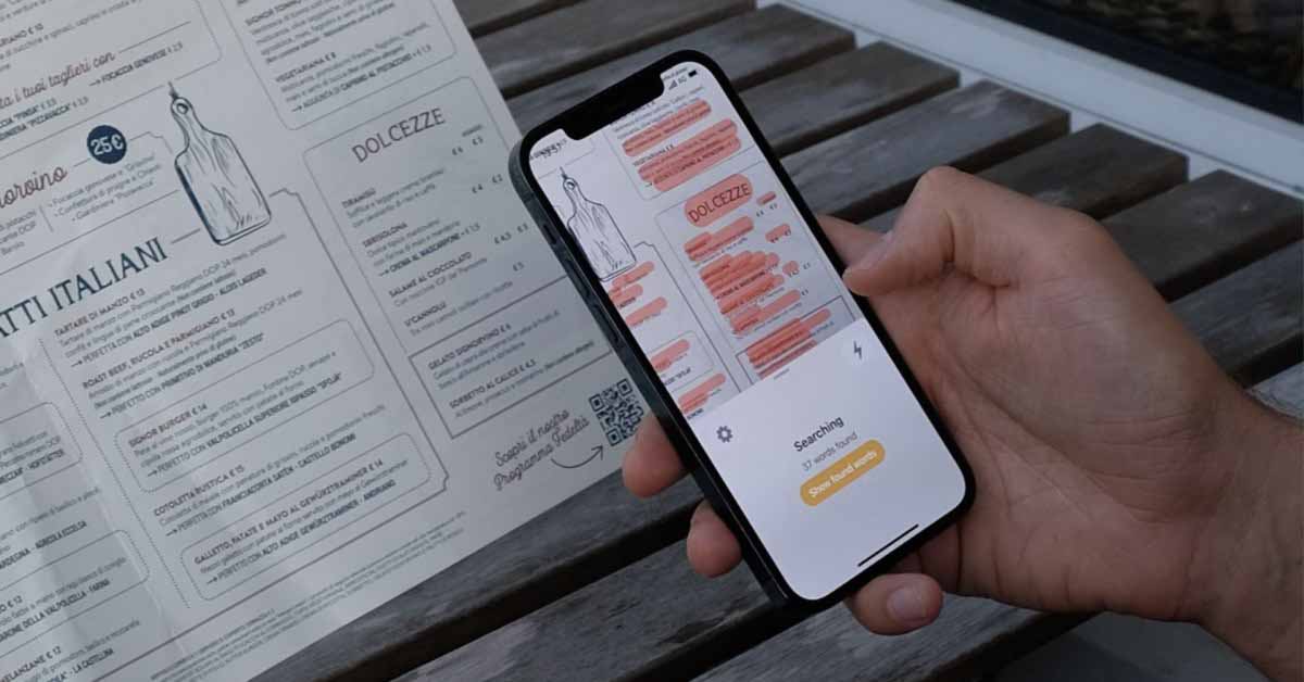 Cibo — новое приложение для iOS, позволяющее сканировать меню и помогать вам решать, что поесть во время заграничной поездки.