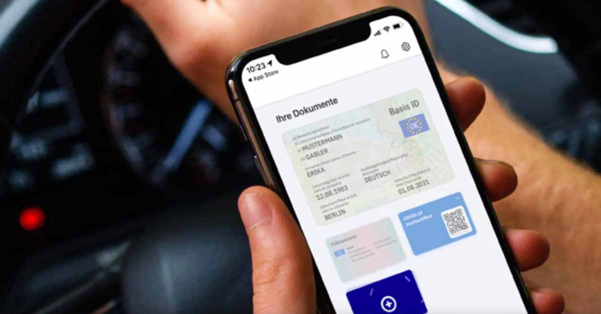 Германия теперь позволяет людям сохранять свои водительские права на iPhone