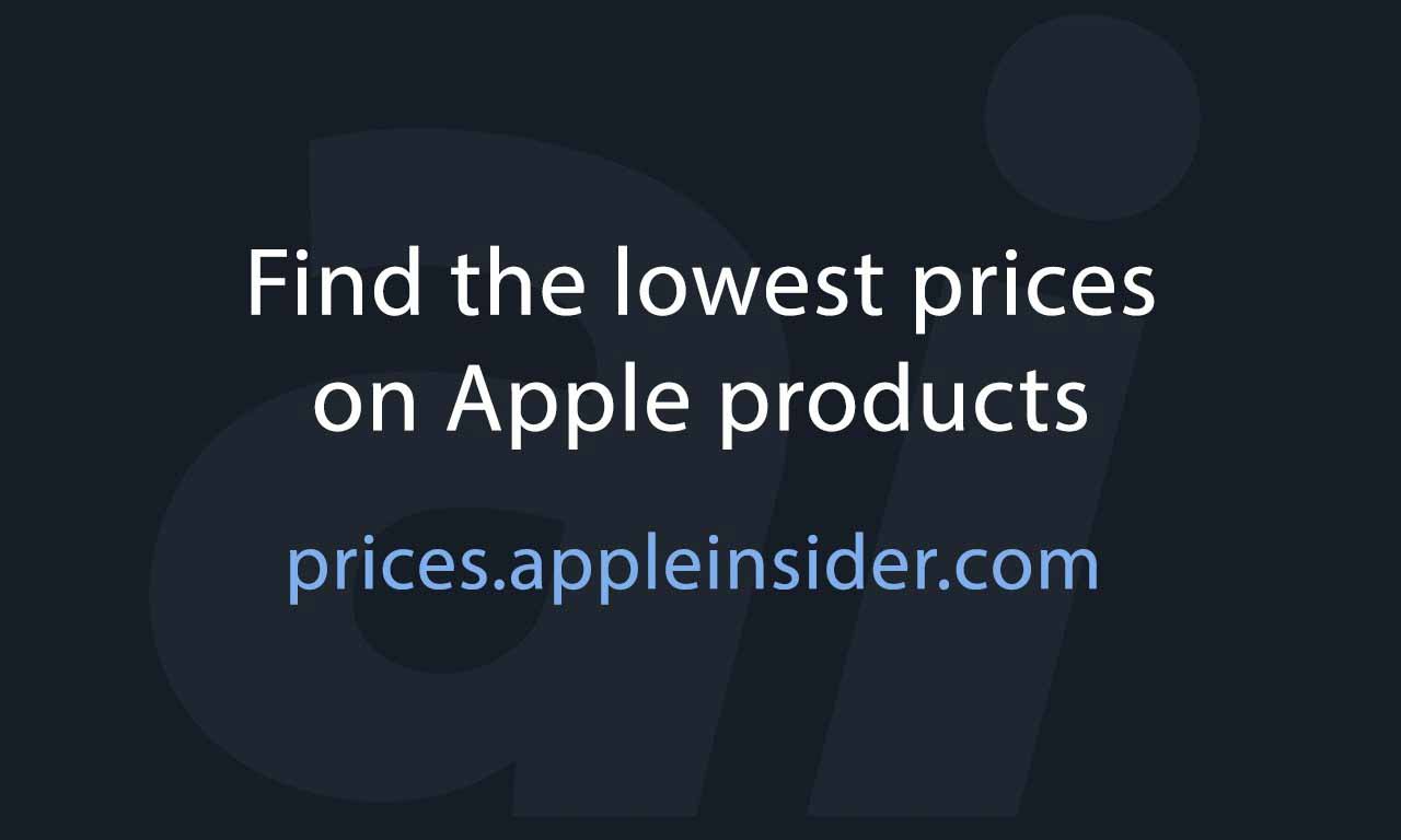 Текст «Лучшие цены на Apple» с логотипом AppleInsider