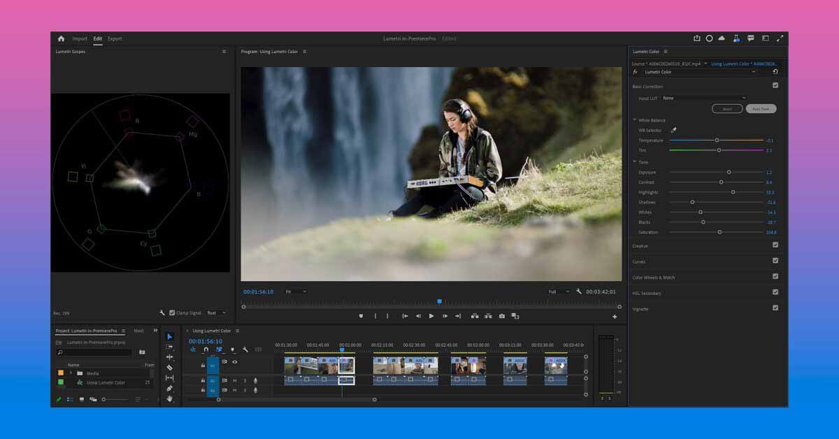 Adobe добавляет в Premiere Pro Beta функцию Auto Tone одним щелчком мыши для интеллектуальной цветокоррекции.