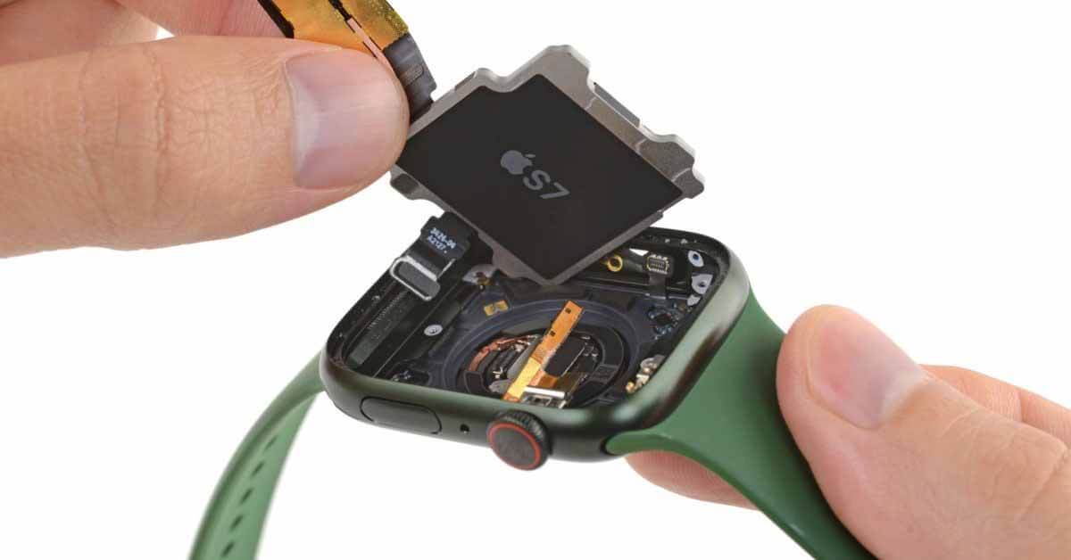 iFixit рассказывает о разборке Apple Watch Series 7