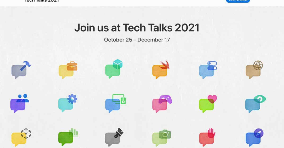 Apple объявляет о возвращении Tech Talks для разработчиков с 25 октября.