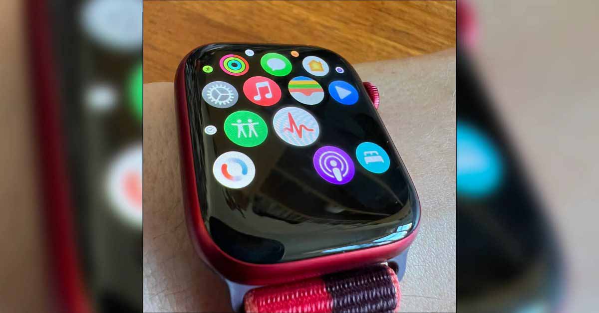 На Apple Watch Series 7 отсутствуют значки некоторых сторонних приложений.