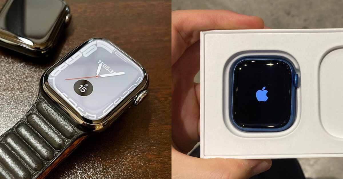 Первые заказы на Apple Watch Series 7 поступают к покупателям