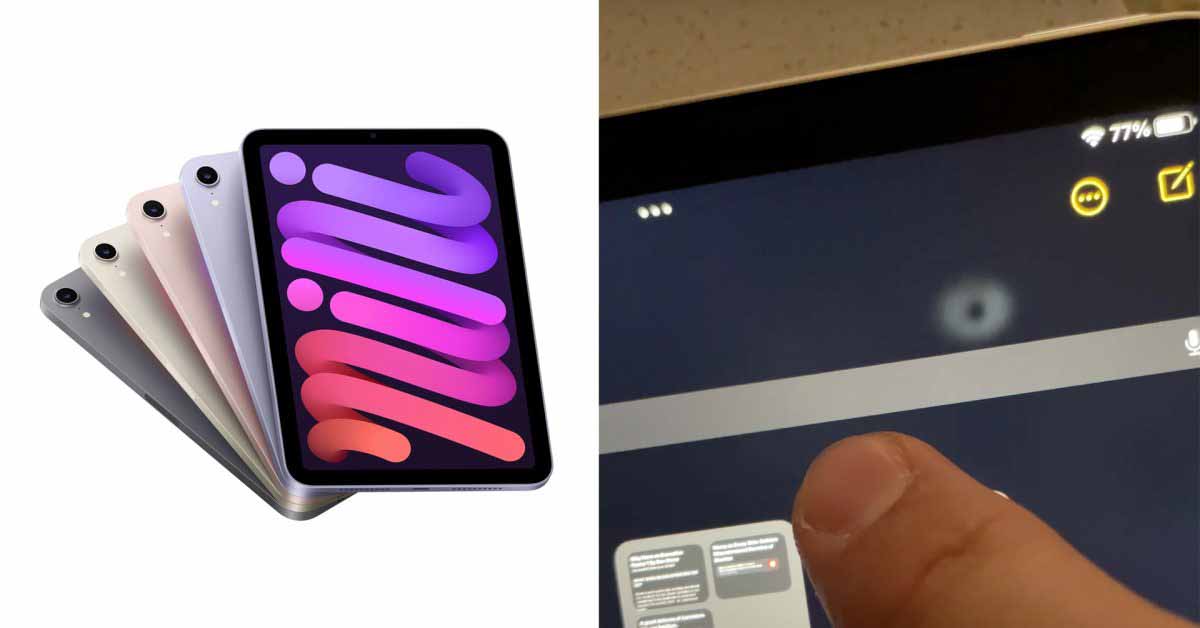Пользователи iPad mini 6 жалуются на искажения ЖК-дисплея