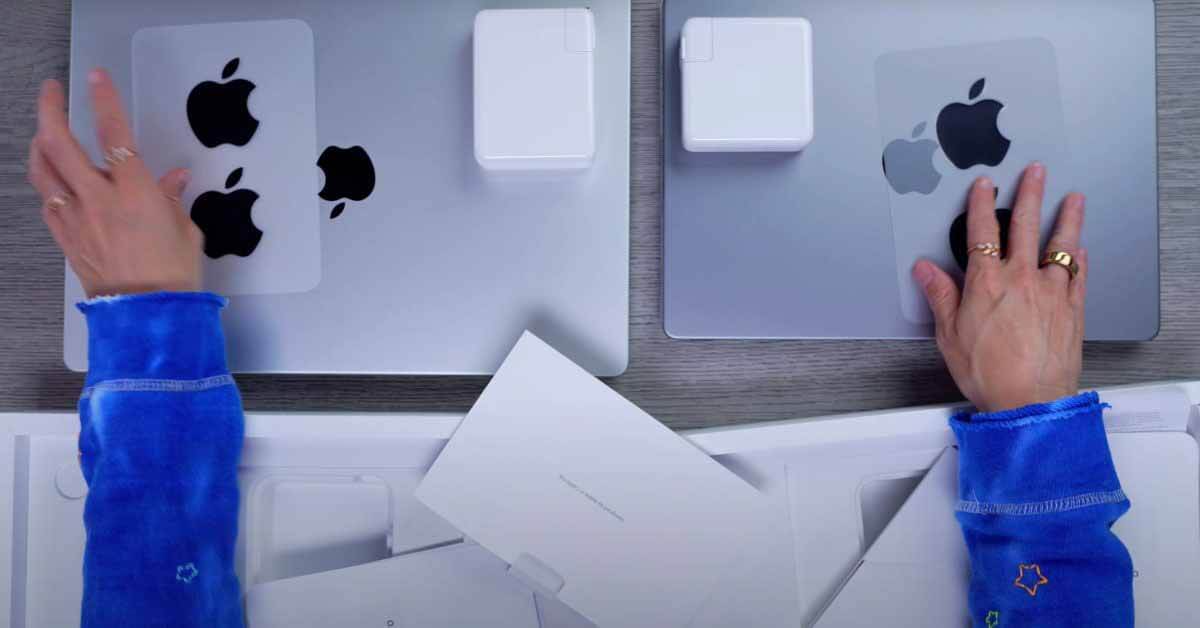 PSA: новые MacBook Pro с диагональю 14 и 16 дюймов включают в себя черные наклейки Apple.
