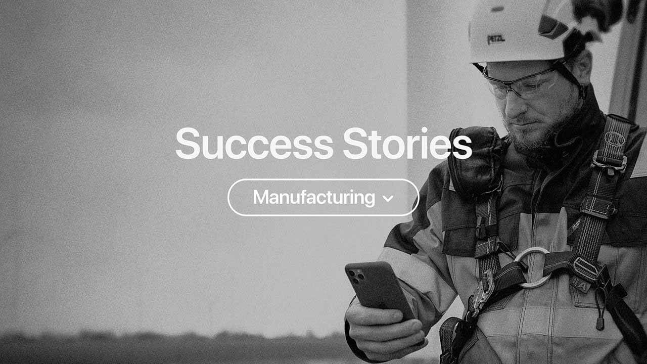 В обновлении Apple at Work рассказывается об «историях успеха» предприятий