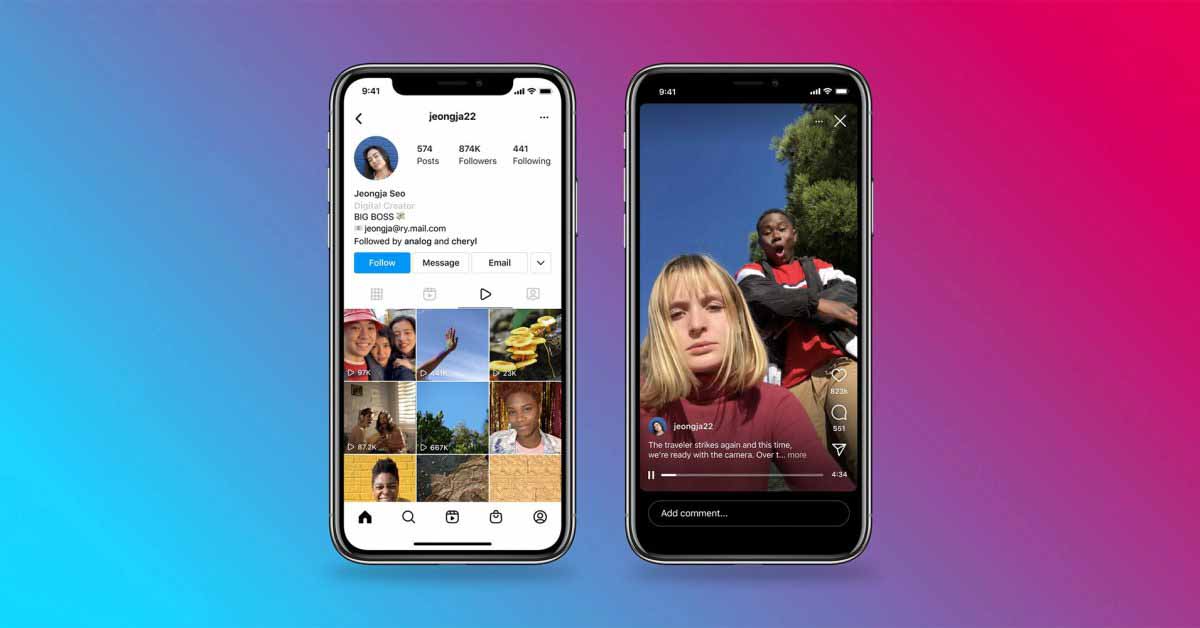 «Видео из Instagram» — это новый дом для вашего IGTV и видео каналов.