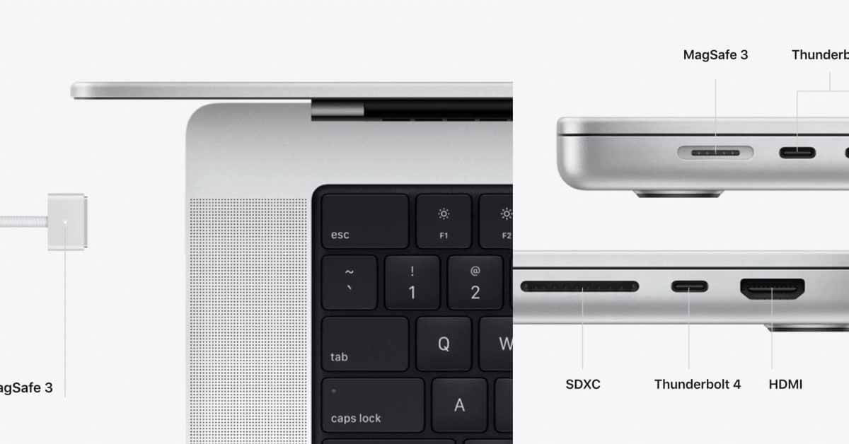Зарядное устройство MacBook Pro 16 дюймов требует MagSafe для полной мощности