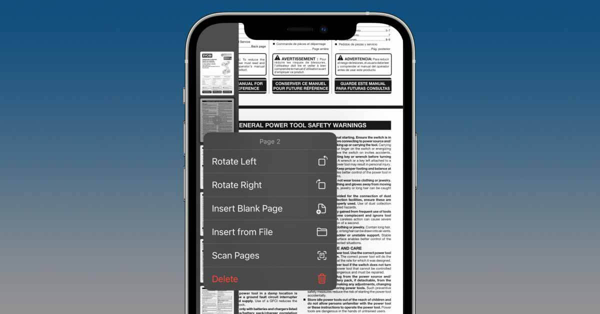 Как редактировать PDF-файлы на iPhone и iPad в iOS 15