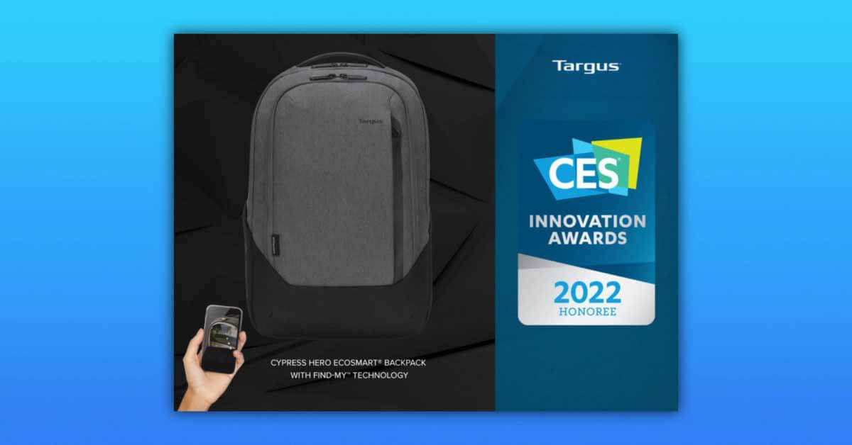Targus дразнит новый рюкзак с интеграцией Apple Find My, которая появится в 2022 году