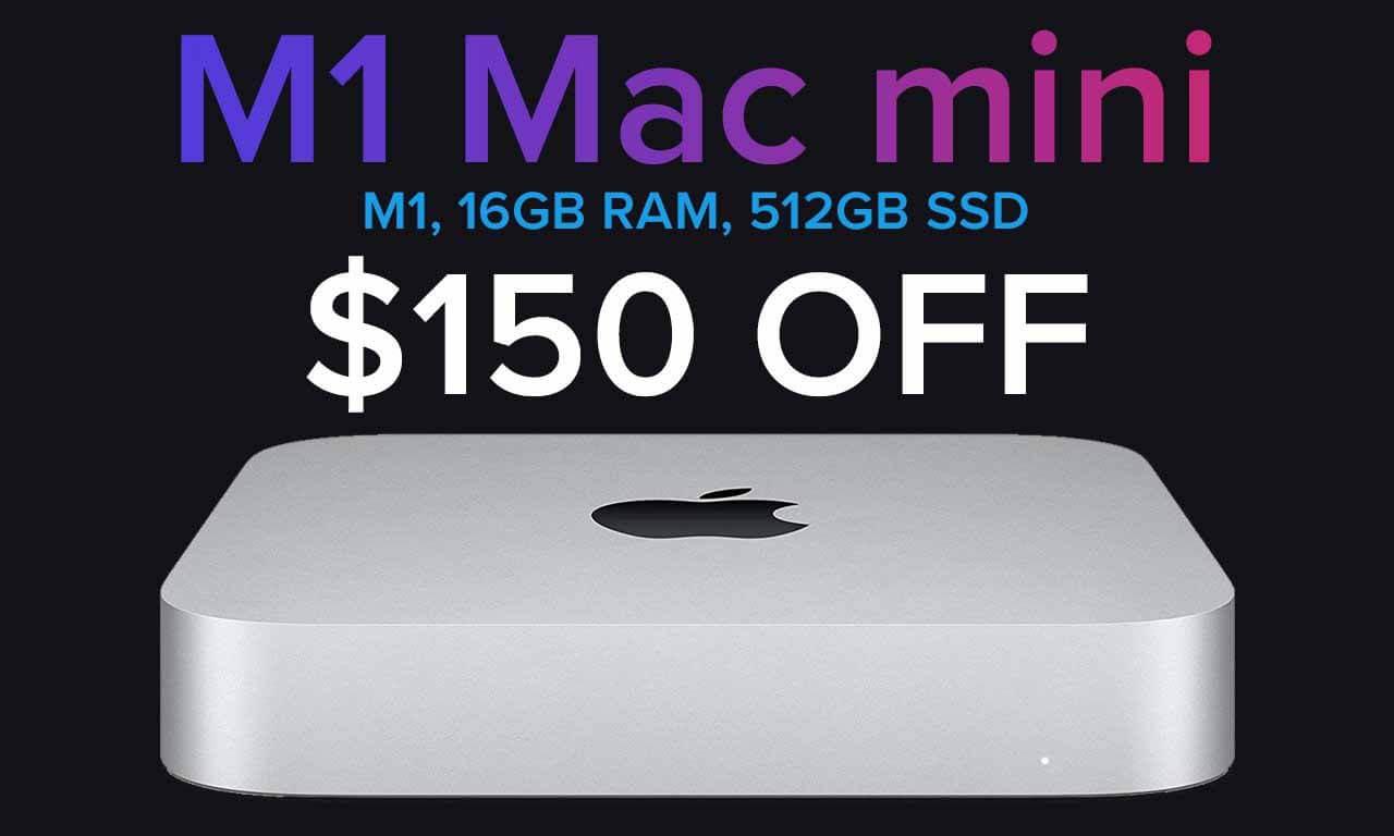 Черная пятница Mac mini: модели с 16 ГБ оперативной памяти всего за 789 долларов плюс скидка 20 долларов на AppleCare