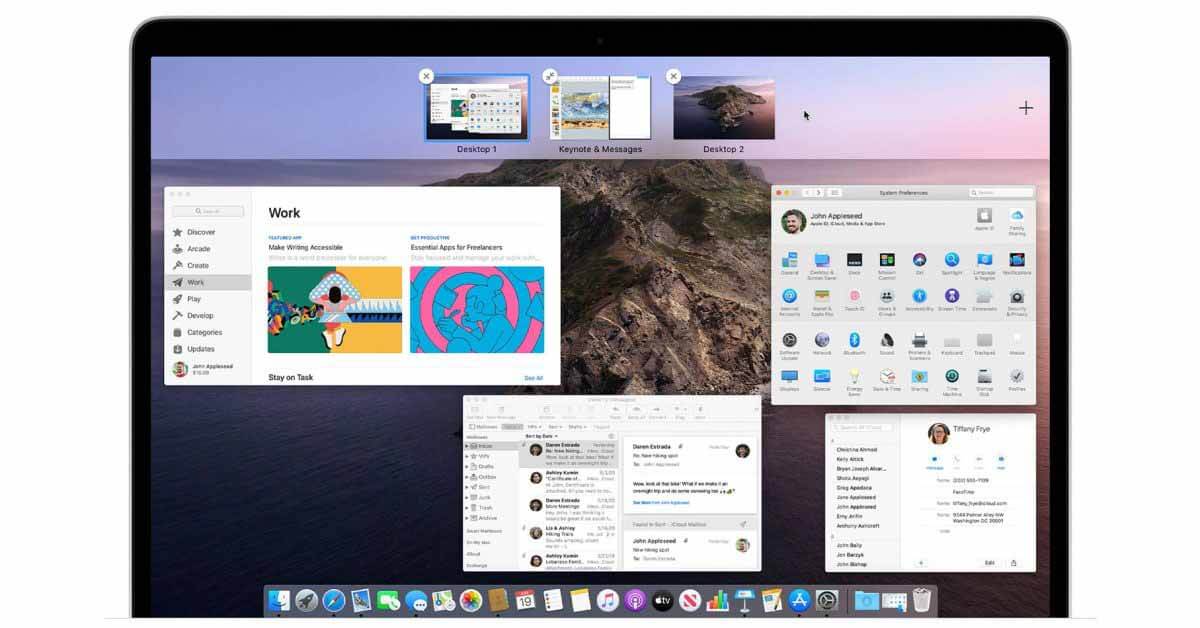 Функция Mac Spaces — приложения появляются не на том рабочем столе?