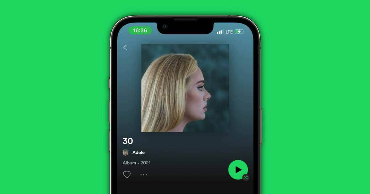 Spotify отказался от кнопки «Перемешать» для «Воспроизвести» для всех альбомов исполнителей после того, как сделал это для «30» Адель