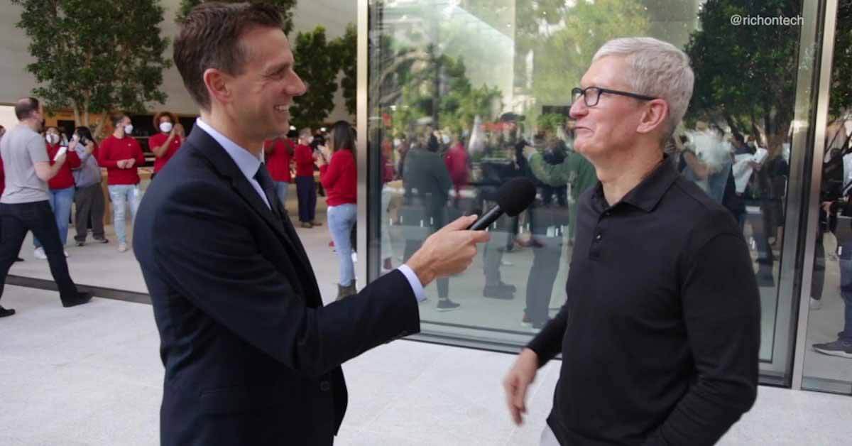 Тим Кук рассказывает об объявлении о самостоятельном ремонте, следующем «большом событии» Apple в новом интервью
