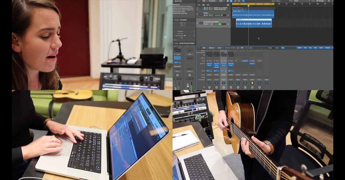 В музыкальном видео MacBook Pro 2021 года используются встроенные микрофоны, камера и … Photo Booth