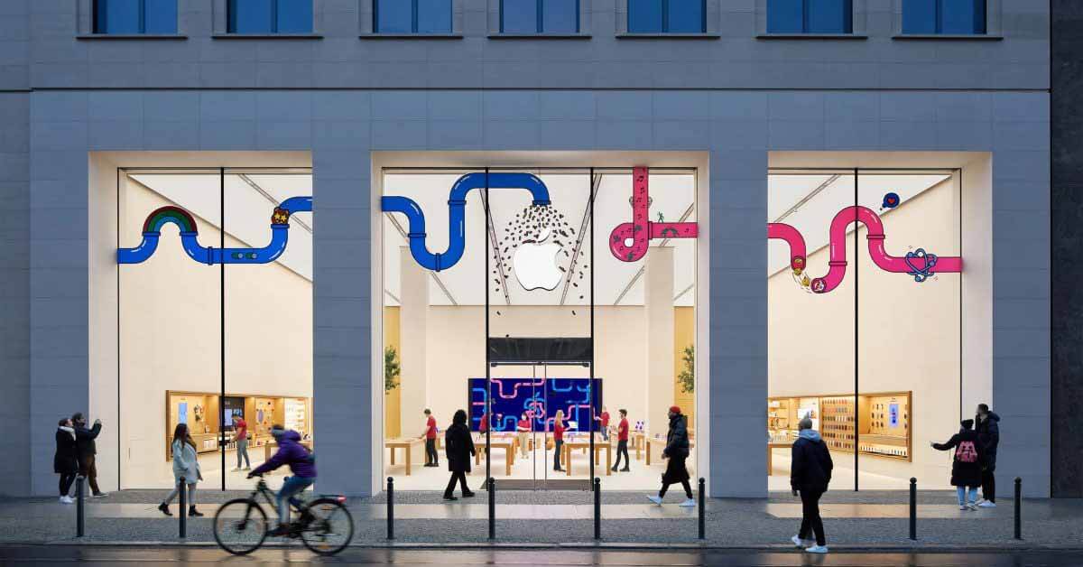 Заглянем во второй магазин Apple в Берлине, открывающийся 2 декабря