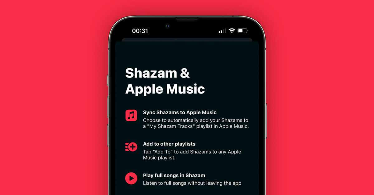 Shazam предлагает 5 месяцев Apple Music бесплатно